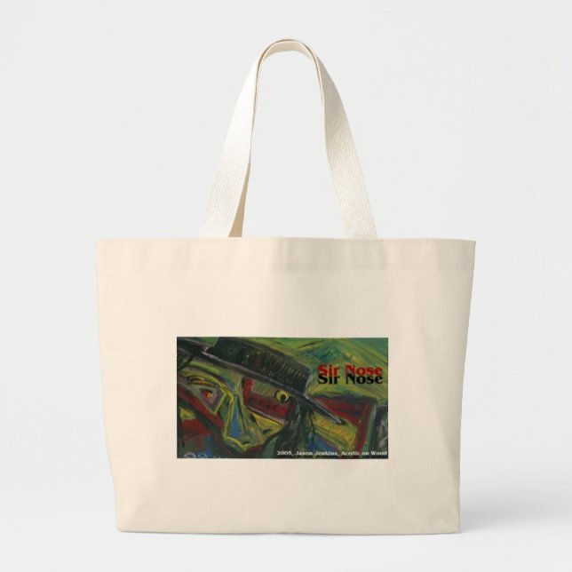 Bolsa Tote Grande nariz do senhor (Frente)