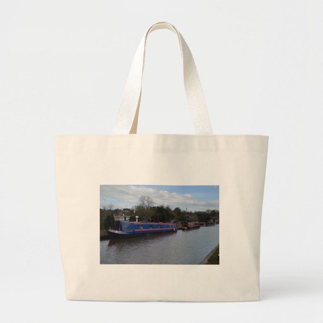 Bolsa Tote Grande Narrowboats (Frente)