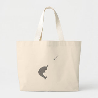 Bolsa Tote Grande Narwhal
