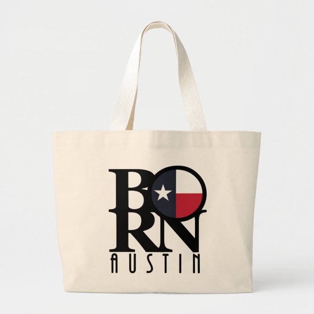 Bolsa Tote Grande NASCER Austin Texas (Frente)