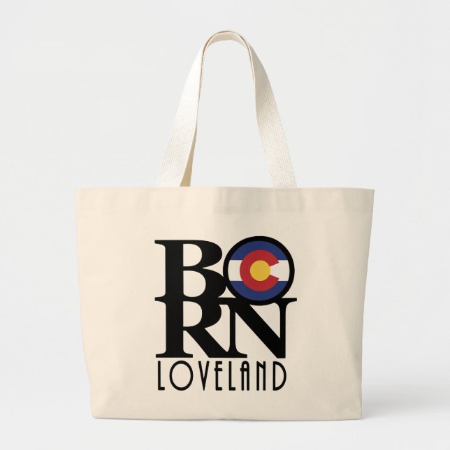 Bolsa Tote Grande NASCER Loveland Colorado (Frente)