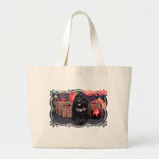 Bolsa Tote Grande Natal - GoldenDoodle - PJ