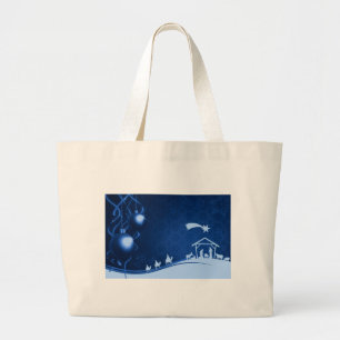 Bolsa Tote Grande Natal - o cristo é nascido