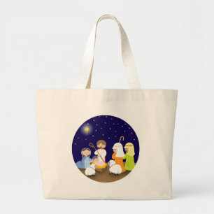 Bolsa Tote Grande Natividade do Senhor
