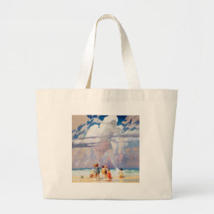 Bolsa Tote Grande NC Wyeth A ilustração da pintura do trabalho de 