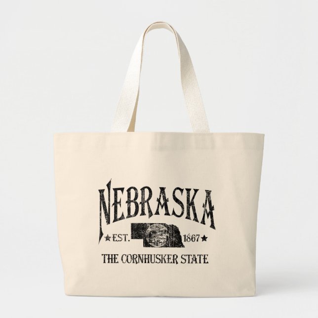 Bolsa Tote Grande Nebraska (Frente)