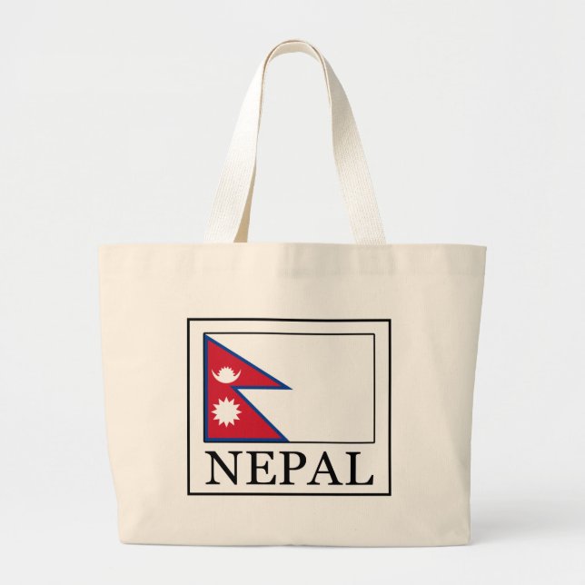 Bolsa Tote Grande Nepal (Frente)