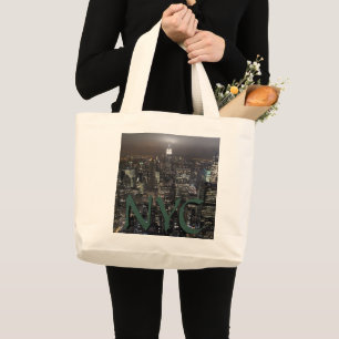 Bolsa Tote Grande New York Souvenirs NY Tote Bag Landmark Souvenirs