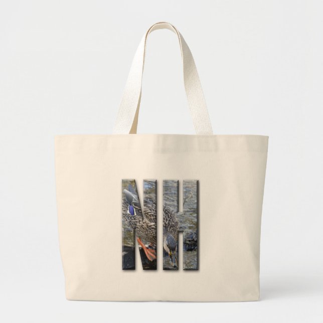 BOLSA TOTE GRANDE NH NOVA HÂMPSHIRE (Frente)