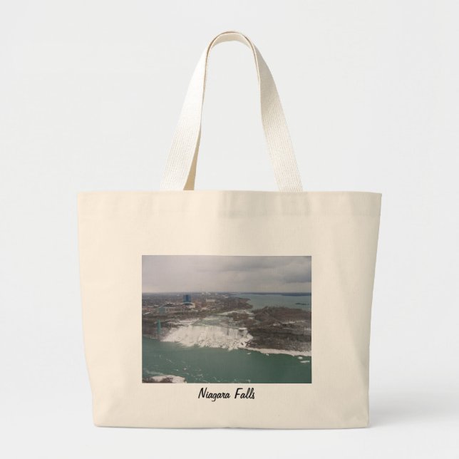 Bolsa Tote Grande niagara quedas (Frente)
