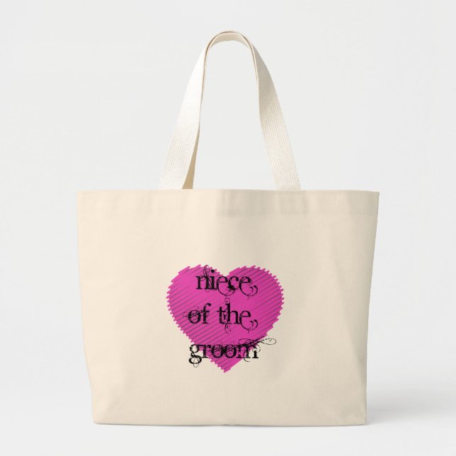 Bolsa Tote Grande Niece do Groom (Frente)