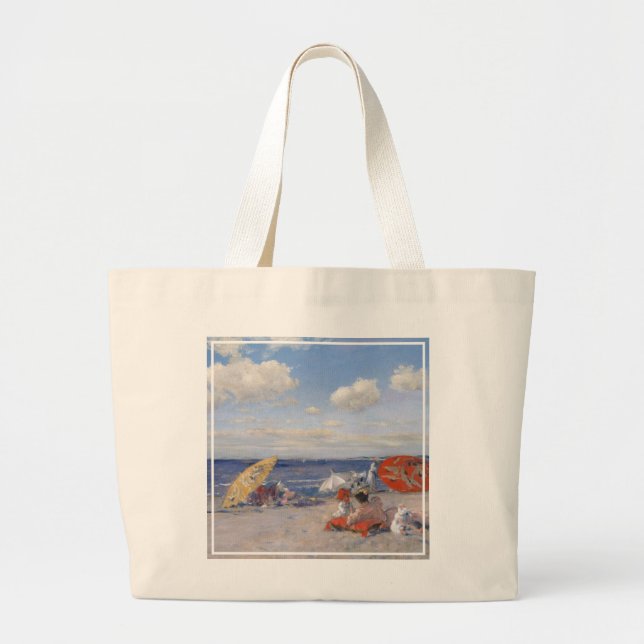 Bolsa Tote Grande No beira-mar | c.1892 (Frente)