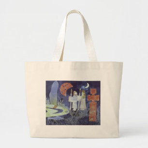 Bolsa Tote Grande Noite de plenos Verões 1994