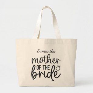 Bolsa Tote Grande Noiva Mãe Personalizada Do Casamento