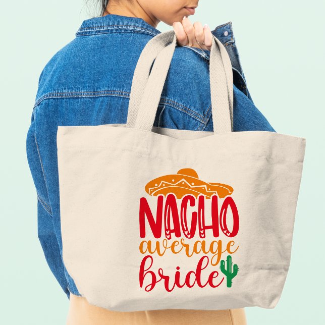 Bolsa Tote Grande Noiva Nacho Média Sombrero Espanhol Casamento Dive (Criador carregado)