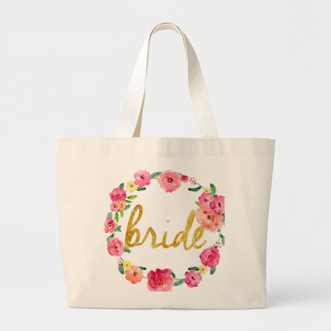 Bolsa Tote Grande Noiva presentes (Frente)