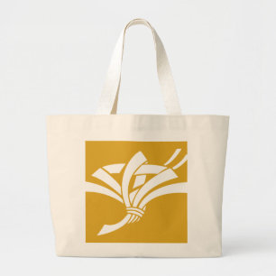 Bolsa Tote Grande Noshi em forma de grua