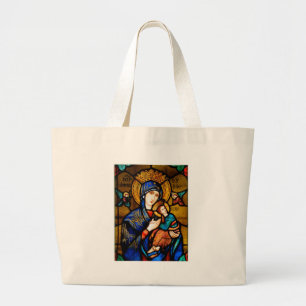 Bolsa Tote Grande nossa senhora da ajuda perpétua