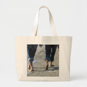 Bolsa Tote Grande Nosso amor - o saco da noiva - personalizado