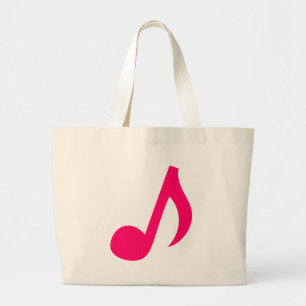 Bolsa Tote Grande Notas musicais