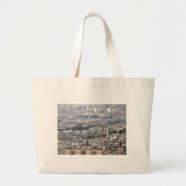 Bolsa Tote Grande Notre Dame Paris France (Frente)