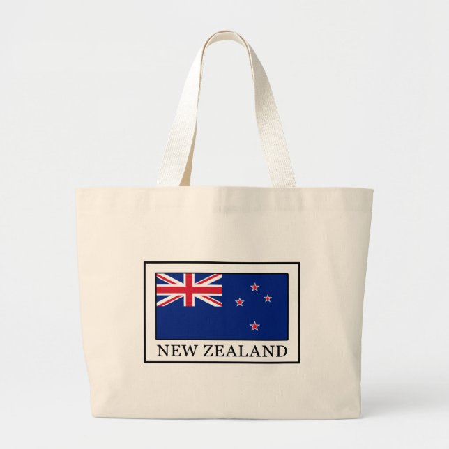 Bolsa Tote Grande Nova Zelândia (Frente)