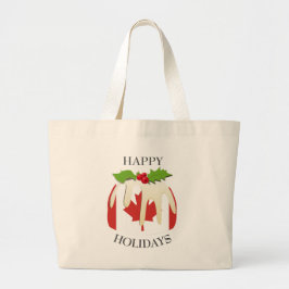 Bolsa Tote Grande Novidade | Pudim Festivo com | PAVILHÃO CANADIANO