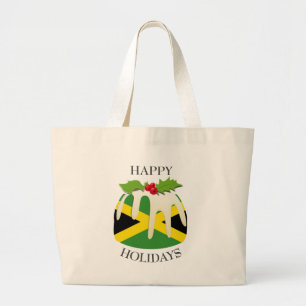 Bolsa Tote Grande Novidade Pudim Festivo com PAVILHÃO JAMAICAN