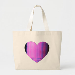Bolsa Tote Grande Número de Coração da Câmera Quebrada 49