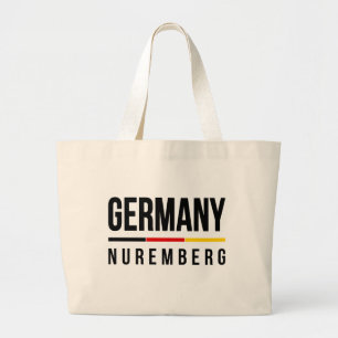 Bolsa Tote Grande Nuremberg Alemanha