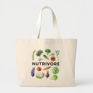 Bolsa Tote Grande Nutrivore Farmers Market Tote Bag