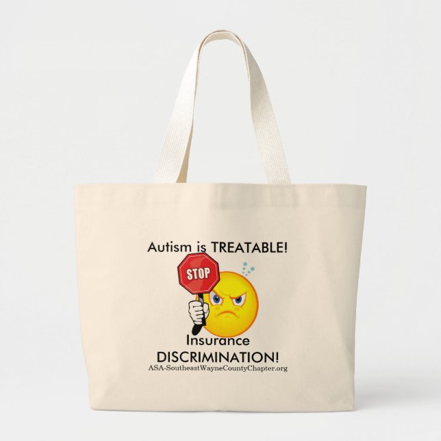 Bolsa Tote Grande O AI é saco tratável (Frente)