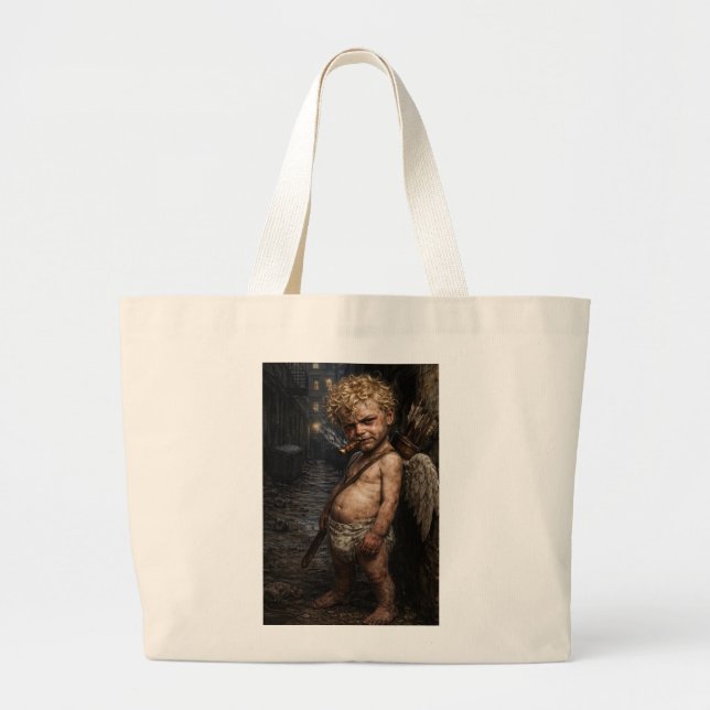 Bolsa Tote Grande O Amor é Nojento (Frente)