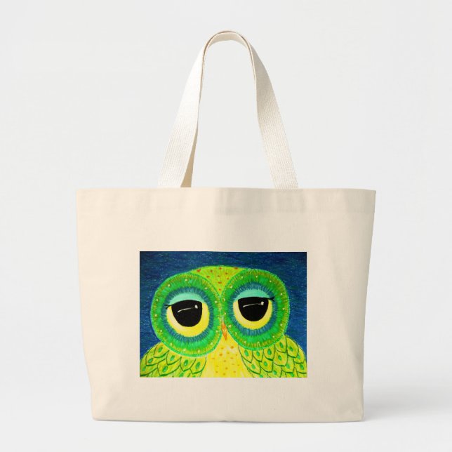 Bolsa Tote Grande O amor fá-lo mais grande do que a vida (Frente)