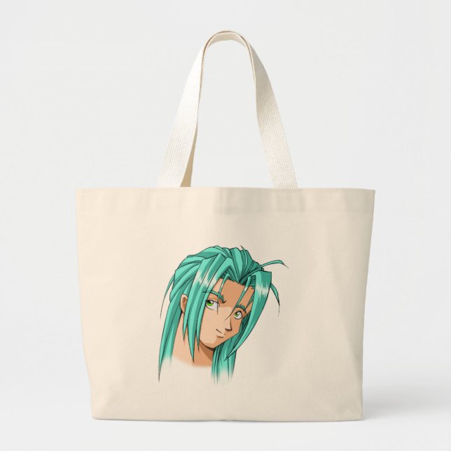 Bolsa Tote Grande O Anime e Manga enfrentam (Frente)