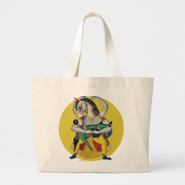 Bolsa Tote Grande O avatar Narasimha (Frente)