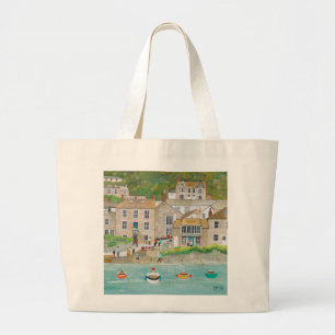 Bolsa Tote Grande O cais no Mousehole