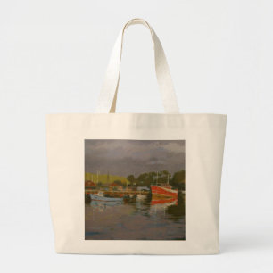Bolsa Tote Grande O cais Salcombe 2 do pescador