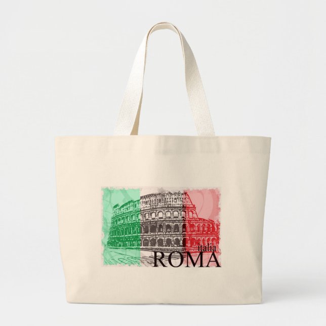 Bolsa Tote Grande O Colosseum (Frente)