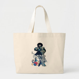 BOLSA TOTE GRANDE O CORSÁRIO PRETO