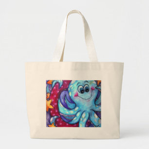 Bolsa Tote Grande O é para o polvo