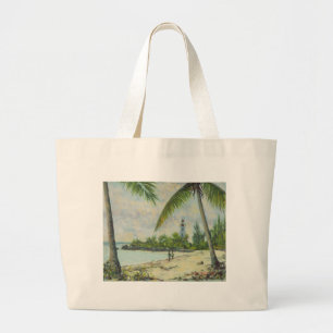 Bolsa Tote Grande O farol Zanzibar 1995