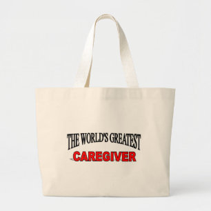 Bolsa Tote Grande O grande cuidador do mundo