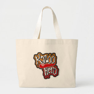 Bolsa Tote Grande O herói do Kazoo