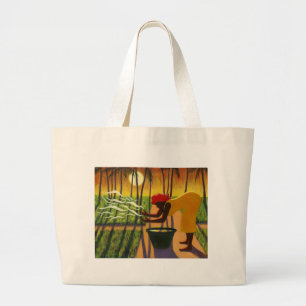 Bolsa Tote Grande O jardim 2007 do espírito