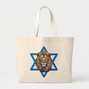 Bolsa Tote Grande O Leão de Judá