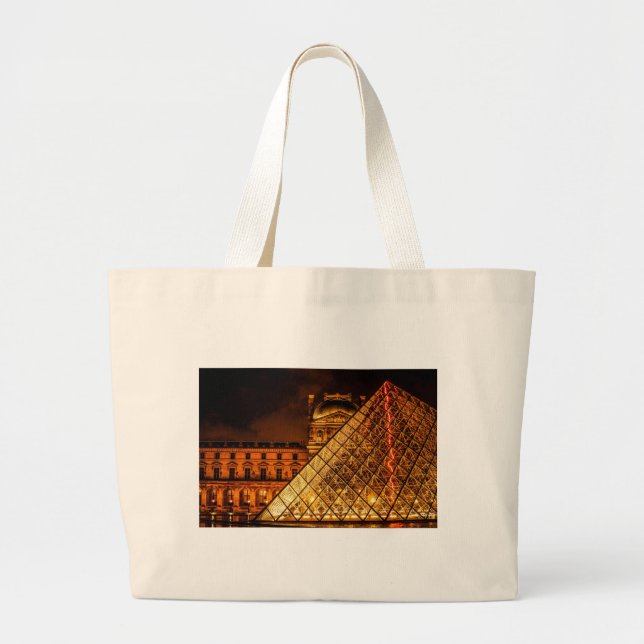 Bolsa Tote Grande O Louvre (Frente)