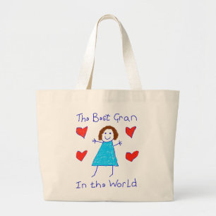Bolsa Tote Grande O melhor Gran no mundo
