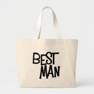 Bolsa Tote Grande O melhor homem do hipster