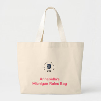 Bolsa Tote Grande O Michigan de Annabella ordena o saco
